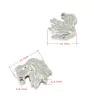 Stainless Steel Swan 15mm - 1Pcs