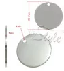 Stainless Steel Tag pendant 30x30x1mm - 1Pc+