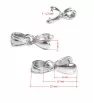 Stainless Steel Pinch Bails - 1PC+