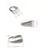 Stainless Steel Pinch Bail 9x3x1mm 1Pc+P