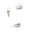 Stainless Steel Snap on Bail 6x2mm - 1Pc+P