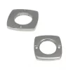 Stainless Steel Square Connector 14mm 1Pc
