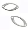 Stainless steel connector 20x11mm - 1Pc