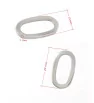 Stainless Steel oval 20x12mm - 1Pc+P