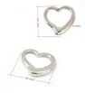 Stainless Steel heart 23x24mm - 1Pcs