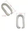 Stainless Steel Oval Rings 9x5mm - 1Pc+P