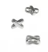 Stainless steel polished bead 14,5x12mm - 1Ks