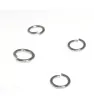 Stainless Steel Ring 7x7x1mm - 500Pcs