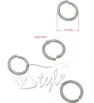 Stainless Steel Jump Ring 304 7x0,8mm - 500PC+