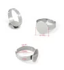 Finger Ring Setting 6-12mm - 1Pc