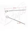 Stainless Steel 18x0,7mm Eyepin Pack
