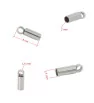 Stainless Stainless ending 8x2,5mm - 2mm - 1Pc+P
