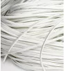 White PU Leather Cord 4mm - 1m