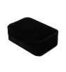 Velvet box black 70x100x35mm