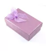 Gift box for jewelry set Purple 80x50x25mm
