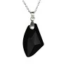 Pendant with black crystal